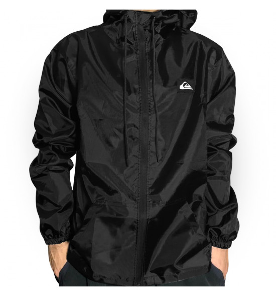 Jaqueta Quiksilver WindBreaker Solid Impermeavel Preto - 3