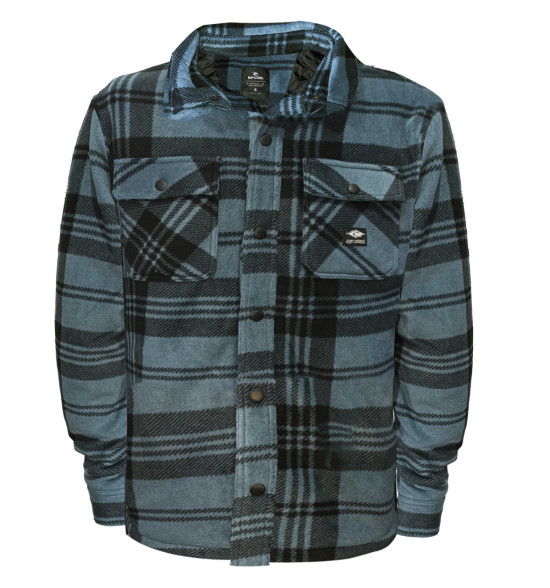 Jaqueta Rip Curl Flanelada Tofino Polar Fleece Pine Night