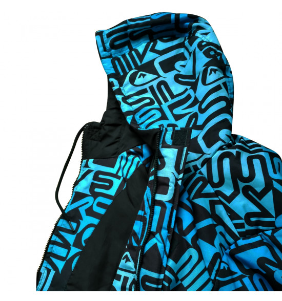 Jaqueta Quiksilver Scally Word Block Full Print - 3