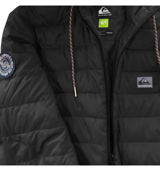 Jaqueta Quiksilver Scaly Hood Black - 5