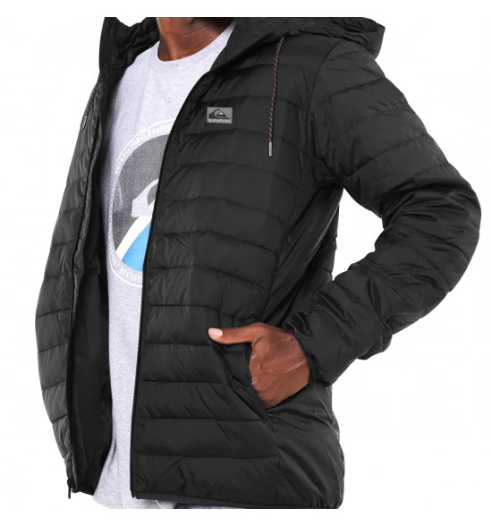 Jaqueta Quiksilver Scaly Hood Black - 4