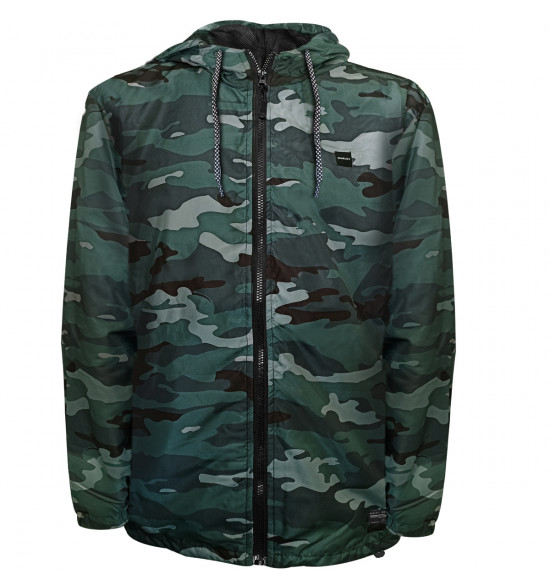 Jaqueta Oakley Windbreaker Camo Blackout