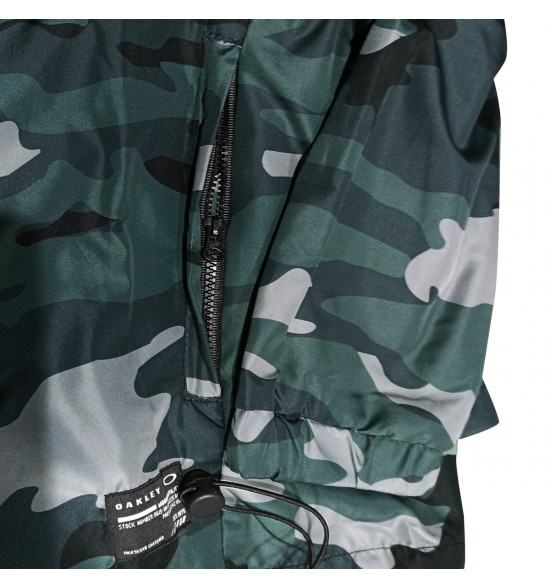 Jaqueta Oakley Windbreaker Camo Blackout - 4