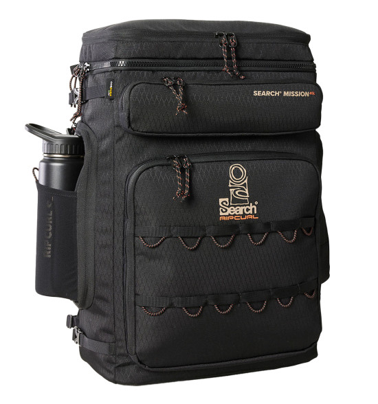Mochila Rip Curl Search Mission Cordura Jet Black 45L Importada - 6