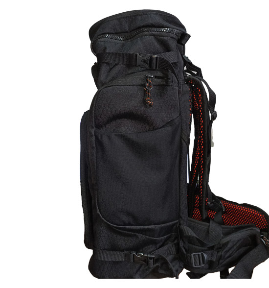 Mochila Rip Curl Search Mission Cordura Jet Black 45L Importada - 3
