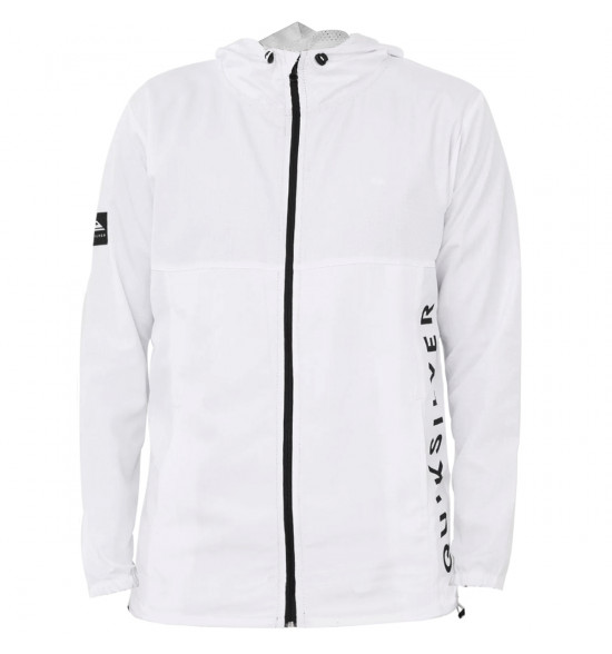 Jaqueta Quiksilver Windbreaker Type Solid Branco