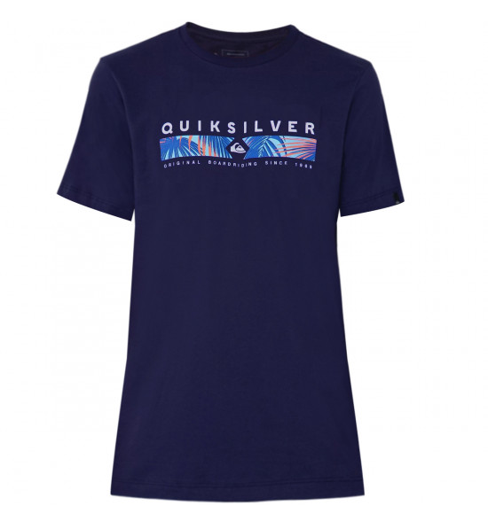Camiseta Quiksilver Jungle Jim Azul