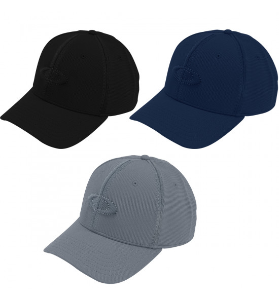 Kit Promocional 3 Bonés Oakley Ellipse 6 Panel Hat Cores Selecionadas