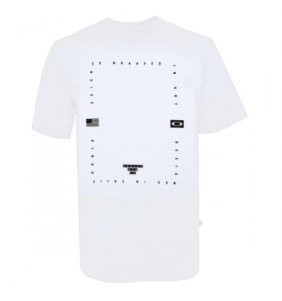 Camiseta Oakley Tracked Tee Branco