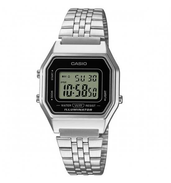 Relógio Casio Vintage LA680WA-1DF-SC Prateado
