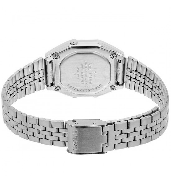 Relógio Casio Vintage LA680WA-1DF-SC Prateado - 4