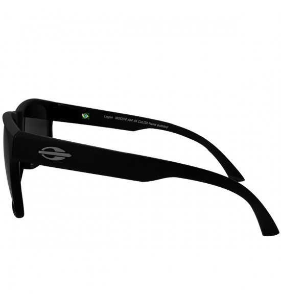 Óculos Mormaii Lagos Preto Fosco/Lente Cinza - 3