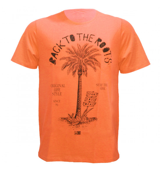 Camiseta Mormaii 7 Foots To Summer Laranja