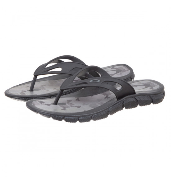 Chinelo Oakley Operative Print Black - 3