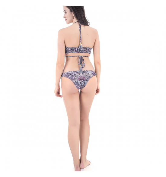 Biquíni La Bamba Cortininha Estampa Tropical Chic - 3