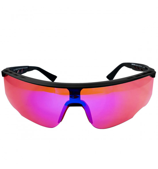 Óculos Mormaii Leap Preto Com Cinza Fosco/Lente Rosa FL Azul - 2