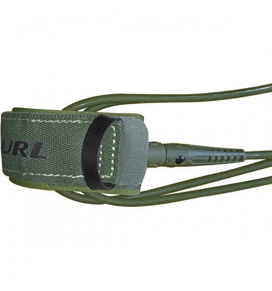 Leash Rip Curl 6.0 Comp Leash Surf Grip Olive - 3