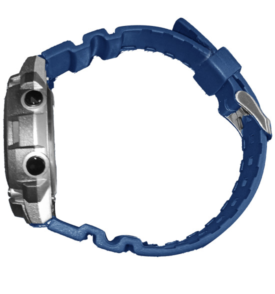 Relógio Mormaii Digital MO0060GA/8A Azul e Cinza - 2