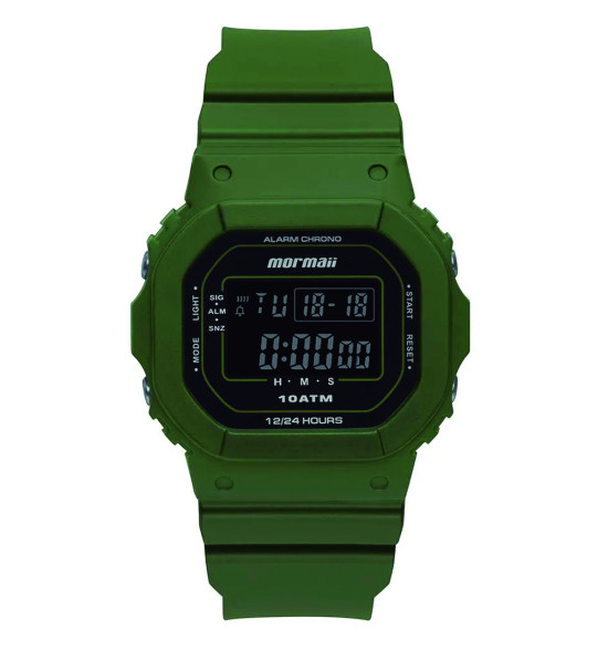 Relógio Mormaii Digital Action MO0300JD/8V Verde