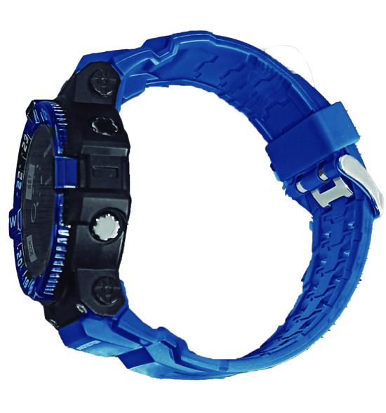 Relógio Mormaii Digital Action MO1131/8A Preto e Azul - 2