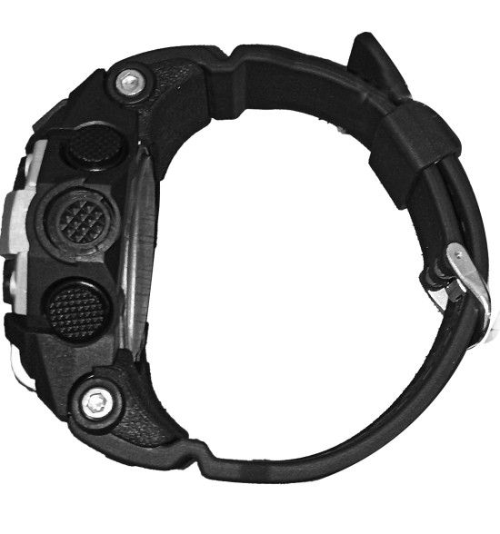 Relógio Mormaii Digital Wave MO8600/8K Preto e Prata - 2