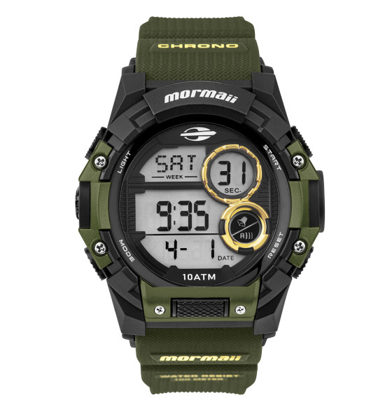 Relógio Mormaii Digital Wave MO8600A/8V Verde