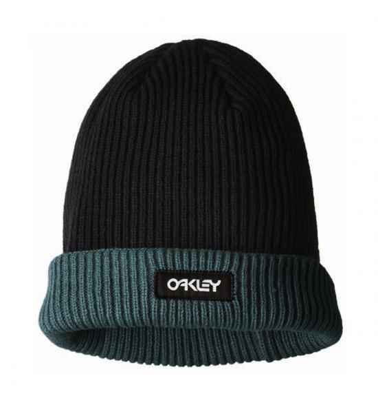 Gorro Oakley Factory Flip Beanie Blackout Dupla Face - 2