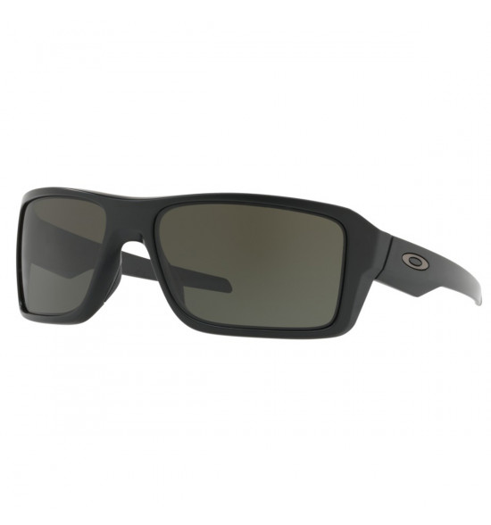 Óculos Oakley Double Edge Matte Black/ Lente Dark Grey