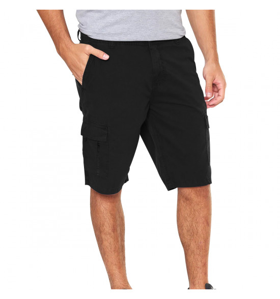 Bermuda Walk Quiksilver Everyday Cargo Preta 2.0 - 3