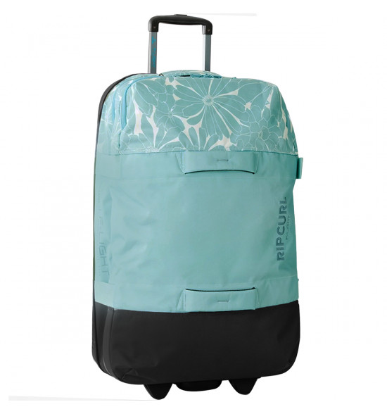 Mala Rip Curl Viagem com Rodinhas F-Light Transit 50L Session Dusty Blue Importada 