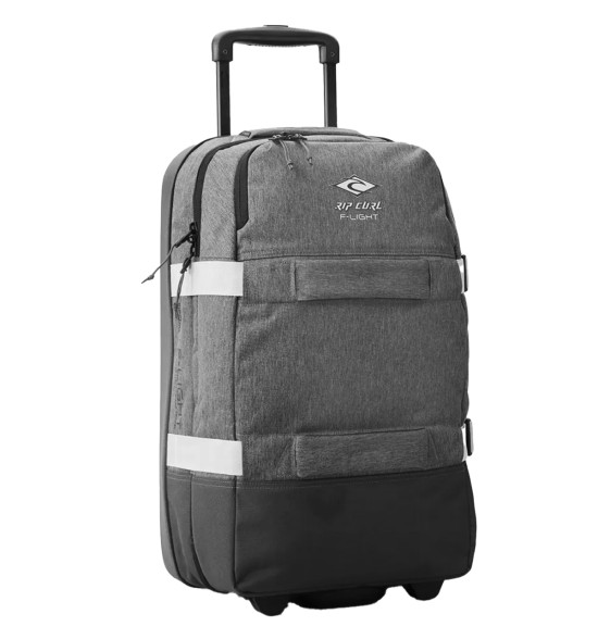 Mala Rip Curl Viagem com Rodinhas F-Light Transit 45L Classic Grey Marle Importada