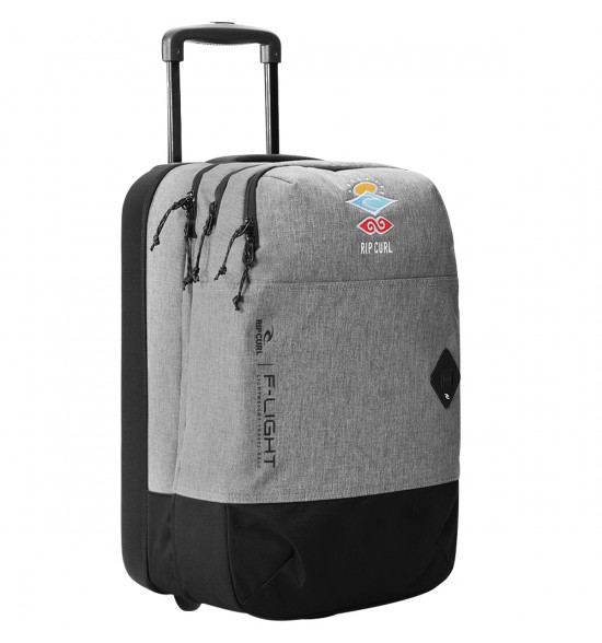Mala Rip Curl Viagem com Rodinhas F-Light Cabin 35L Icons Grey Marle Importada