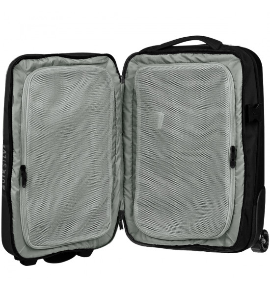 Mala Quiksilver Viagem com Rodinhas de Skate Horizon True Black 41L - 6