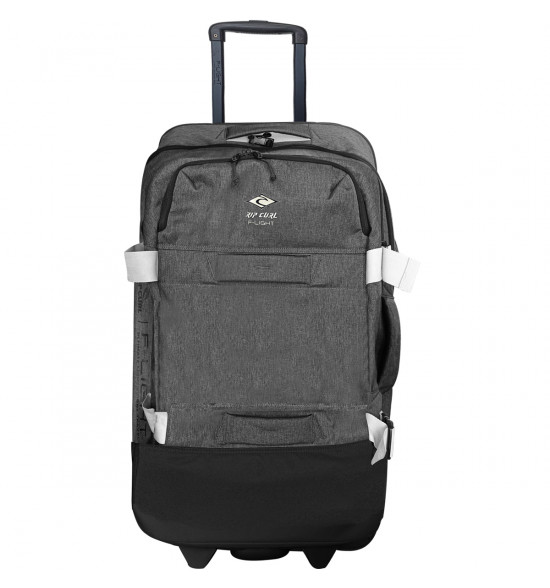 Mala Rip Curl Viagem com Rodinhas F-Light Cabin 100L Global Classic Grey Importada
