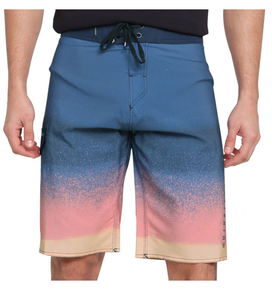 Bermuda Água Quiksilver Surfsilk Massive 21 Laranja - 4