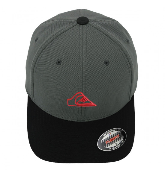 Boné Quiksilver Outline Color Dark Grey - 2