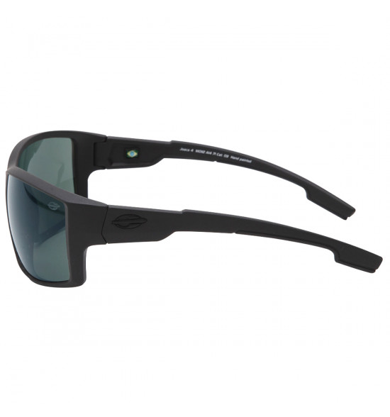 Óculos Mormaii Joaca 4 Preto Brilho/Lente Cinza - 3