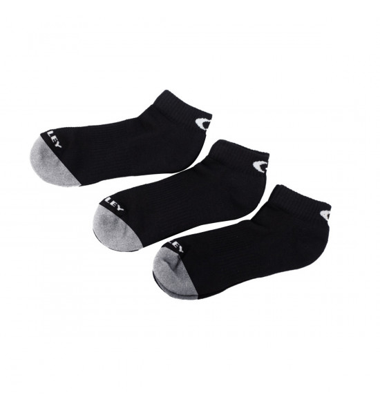 Meia Oakley No Show Sock Preta - 3