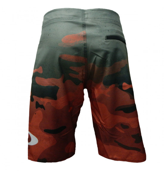 Bermuda Água Oakley Diagonal Verde com Preto - 2