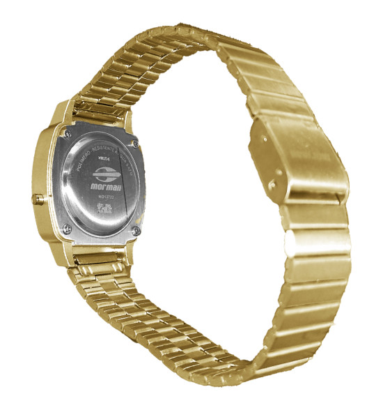 Relógio Mormaii Digital Vintage MO13722/7D Dourado - 3