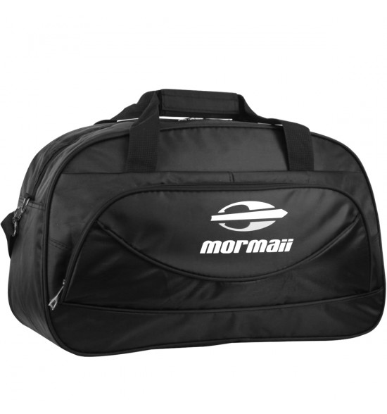 Mala Mormaii Weekend Duffel com Alças 45L Preta com Tecido Impermeavel