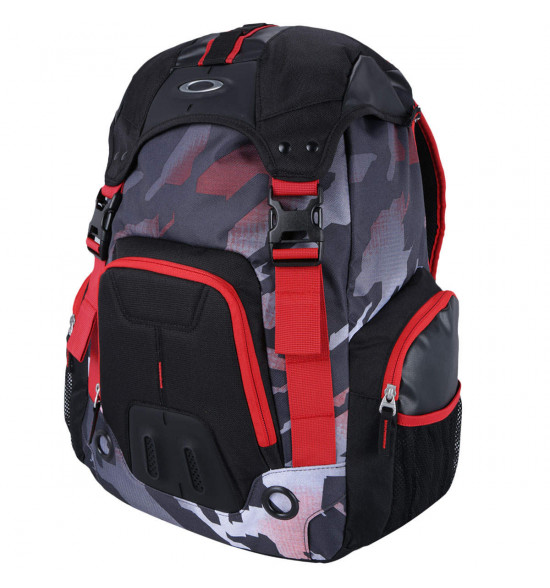 Mochila Oakley Gearbox LX Vermelha Camuflada