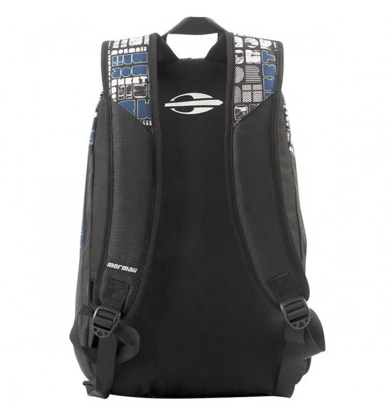 Mochila Mormaii Sweet Sport Preto com Azul  - 2