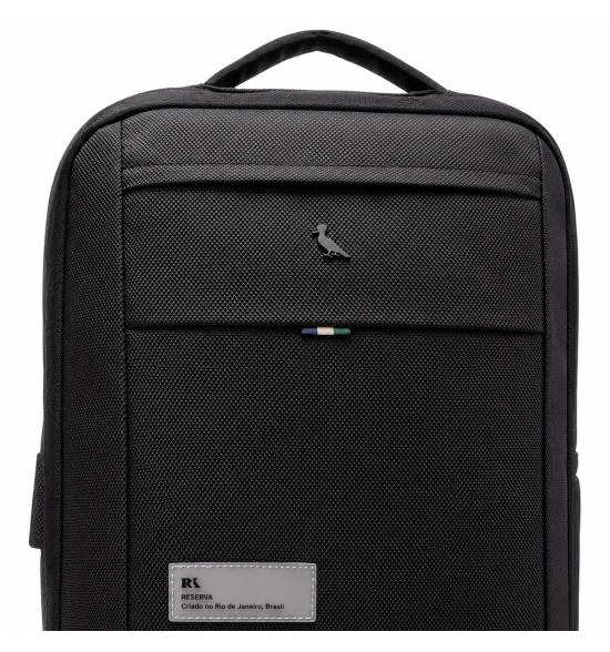 Mochila Reserva Bold Preta – Estilo Urbano, Organização e Durabilidade Premium - 4