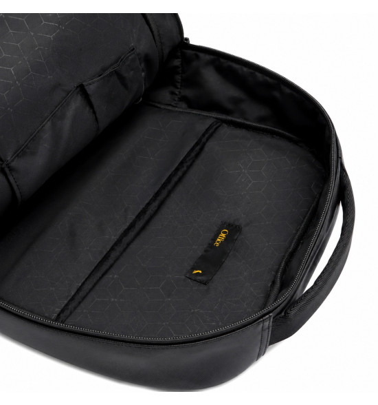 Mochila Reserva Slim Office Preta – Design Minimalista e Sofisticação Executiva - 3