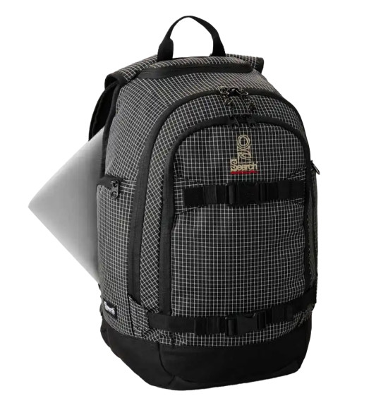 Mochila Rip Curl Posse SK8 33L Ripstop Black - Original e Resistente - 4