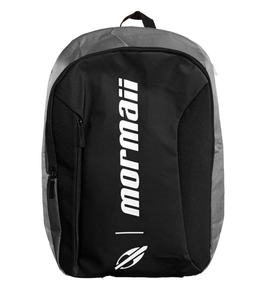 Mochila Mormaii Urban Letreiro Lateral Preta e Cinza 25L - 2