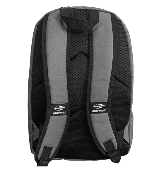 Mochila Mormaii Urban Letreiro Lateral Preta e Cinza 25L - 4