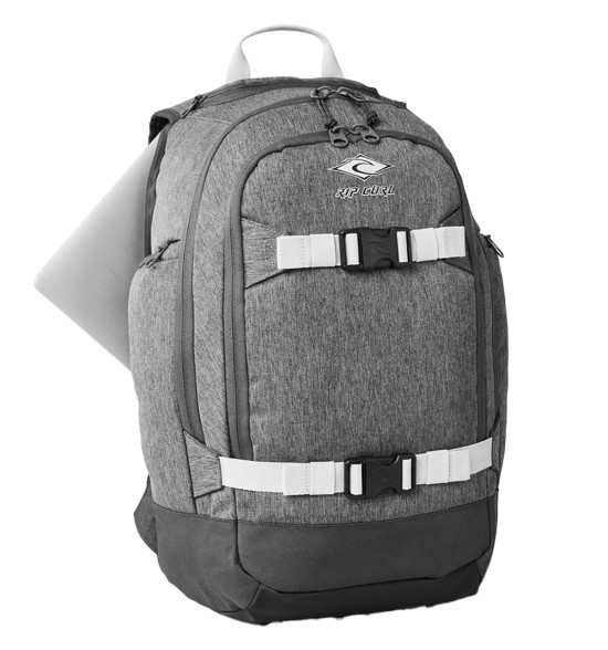 Mochila Rip Curl Posse SK8 Classic Surf 33L Grey Marle - 4