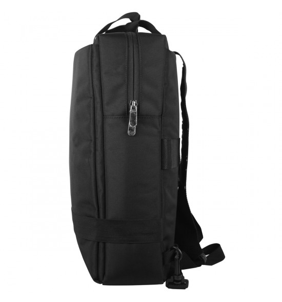 Mochila Mormaii Case Executive Slim Backpack Reforçada Preta 20L - 3